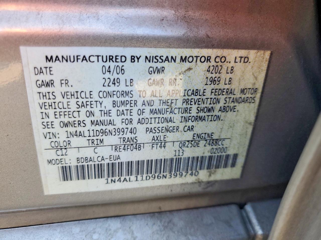 Nissan Altima 2.5