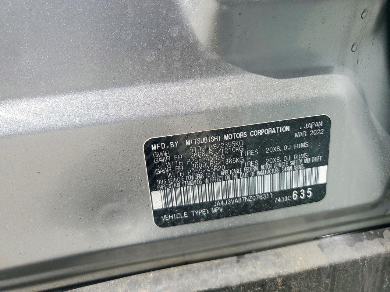Mitsubishi Outlander Sel