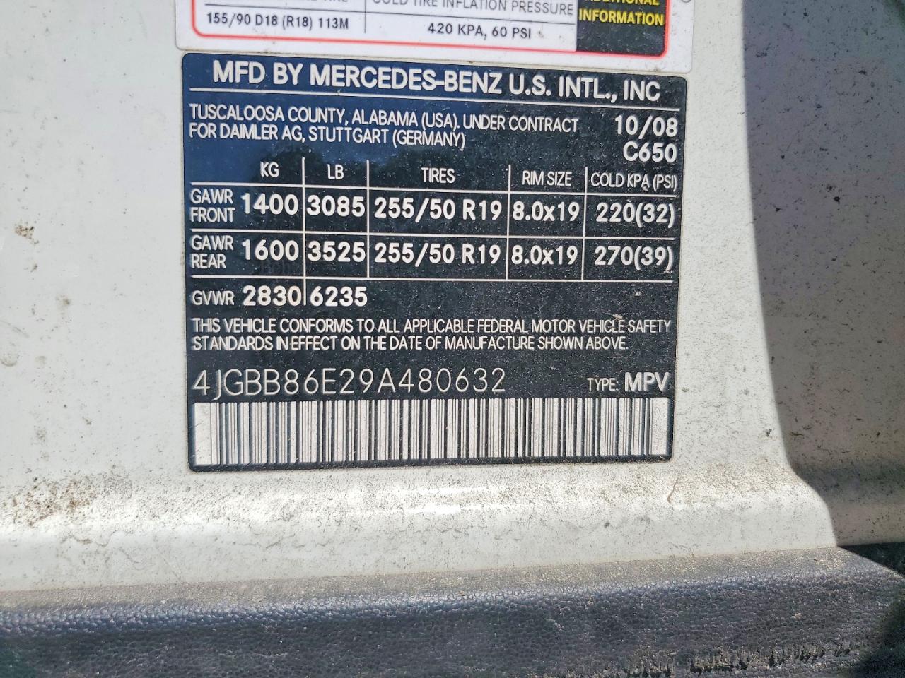 Mercedes-Benz M-Class 350