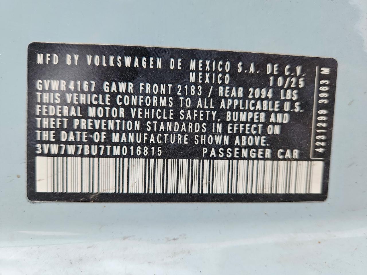 Volkswagen Jetta Se