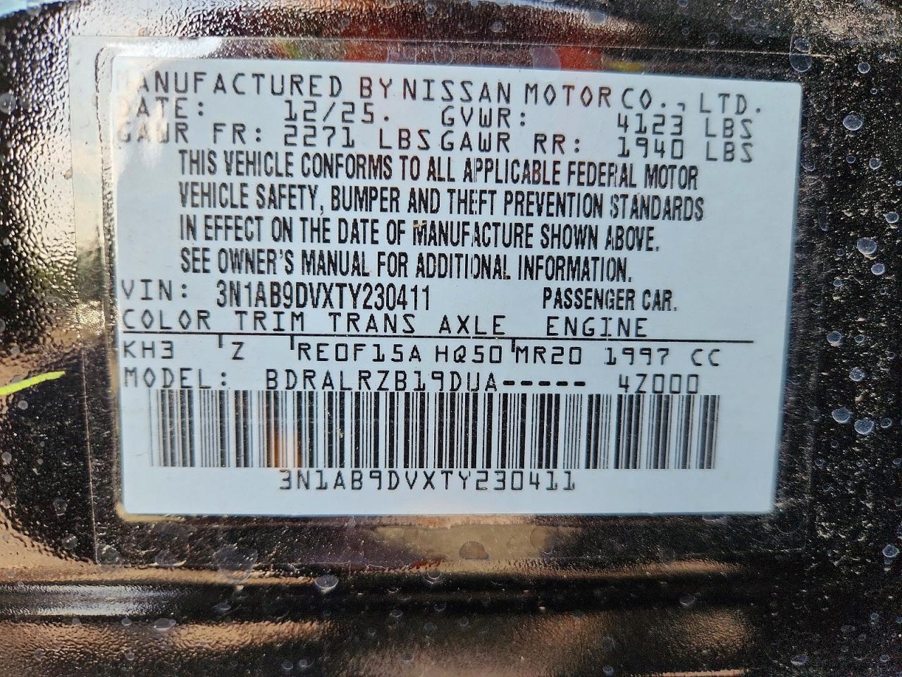 Nissan Sentra Sr