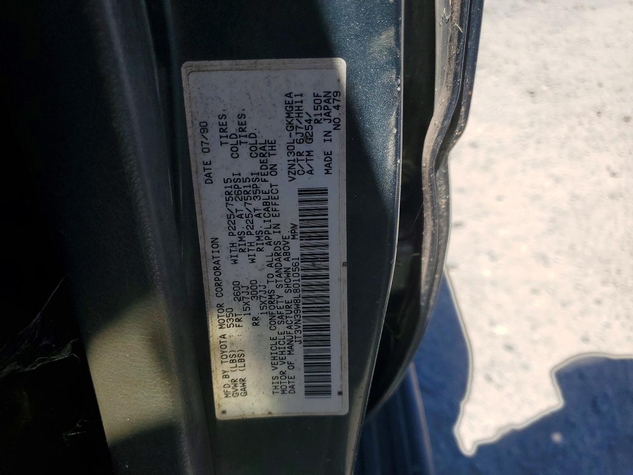 Toyota 4Runner Vn39 Sr5