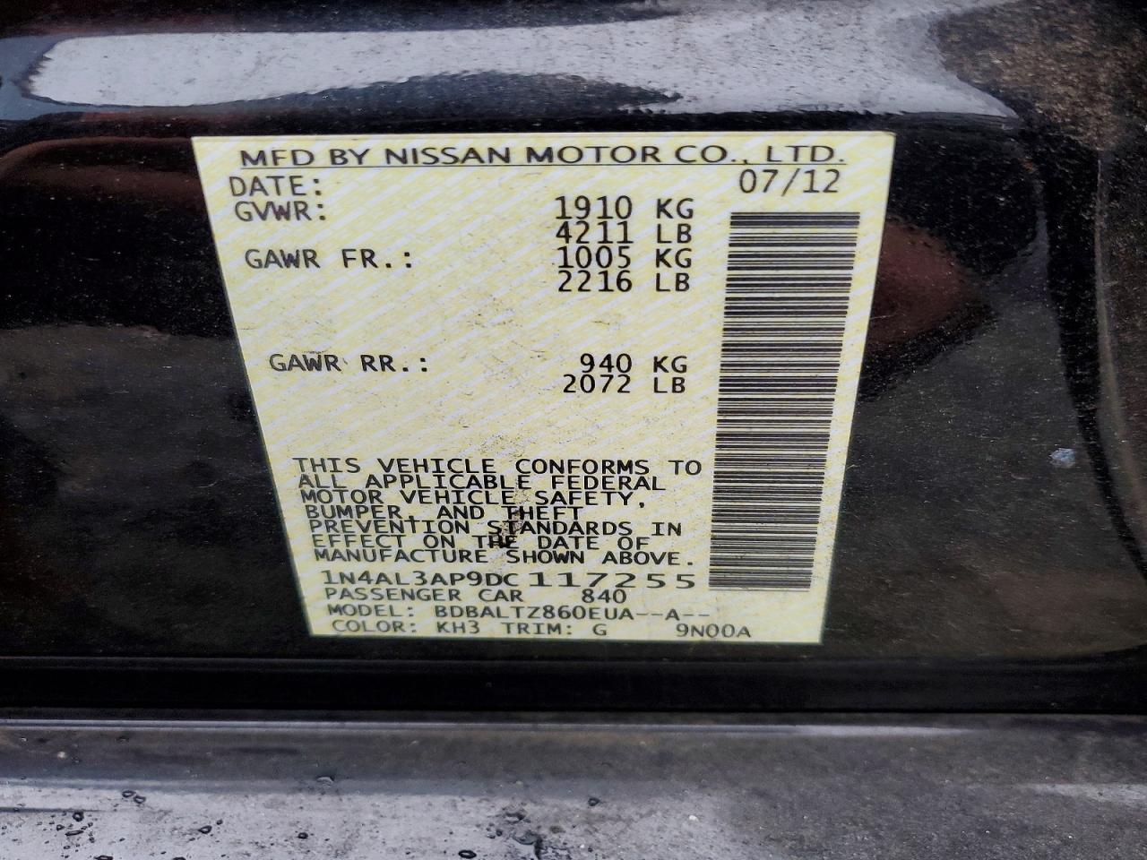 Nissan Altima 2.5