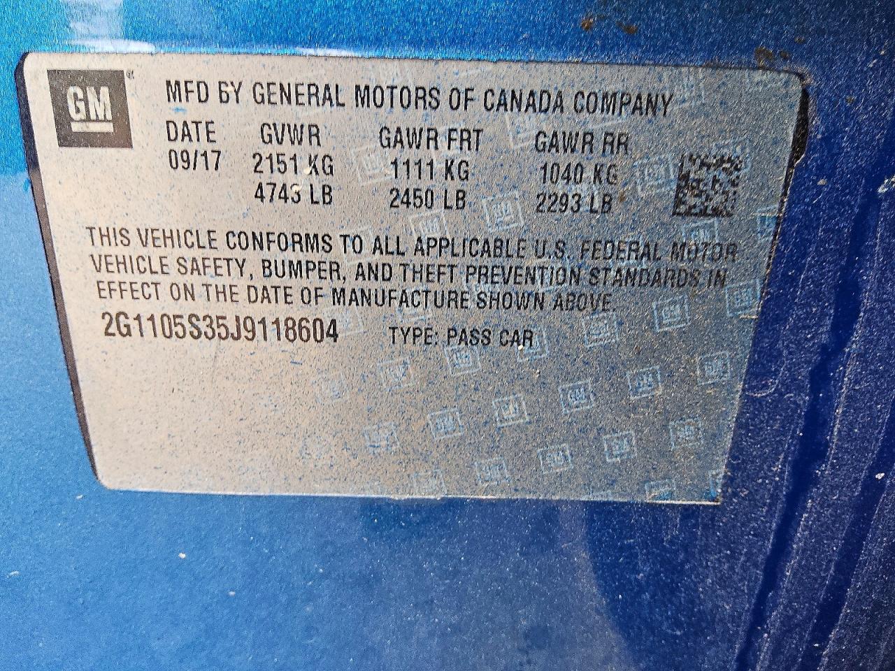 Chevrolet Impala Lt