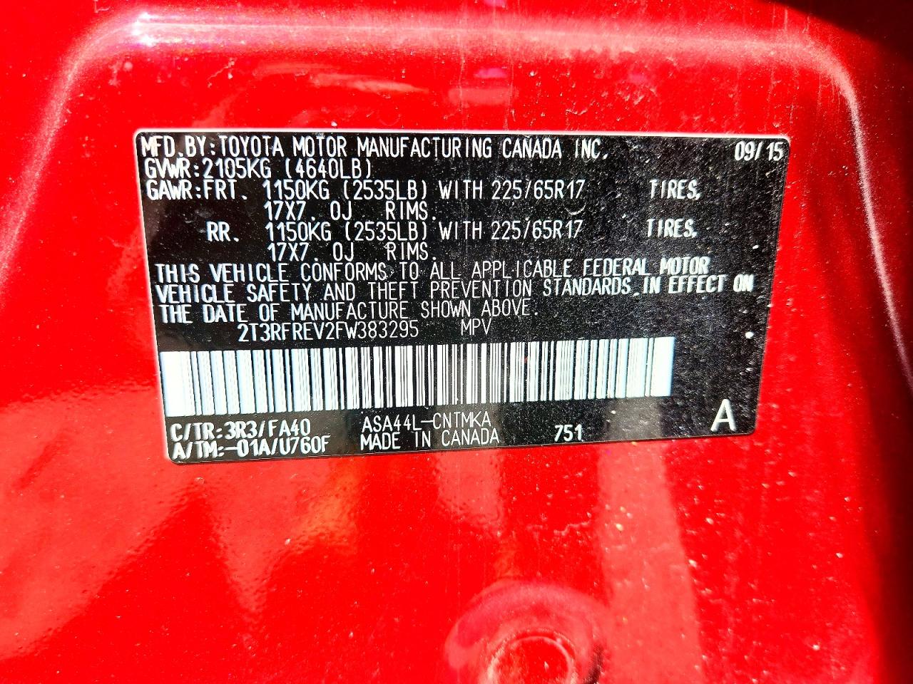 Toyota RAV4 Xle
