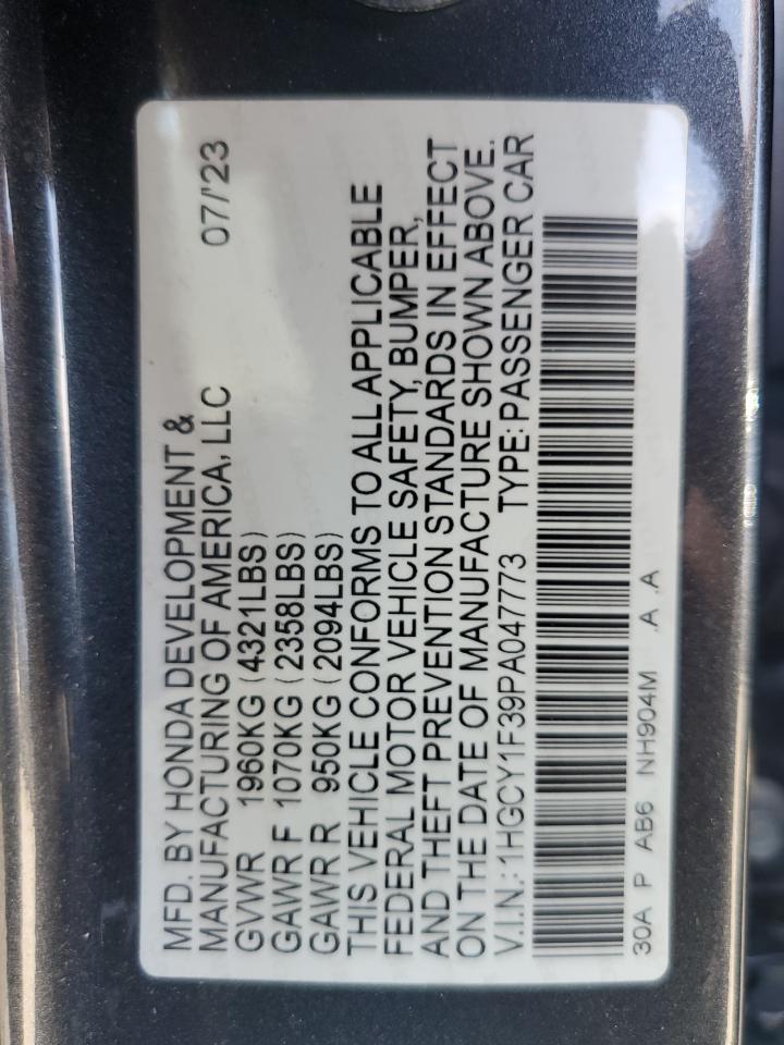 Honda Accord Ex