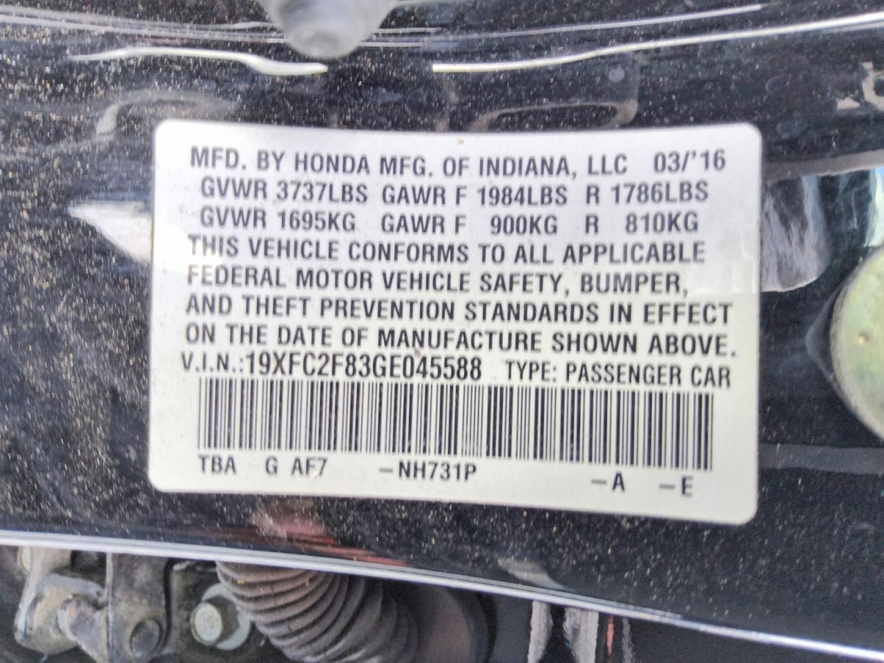 Honda Civic Ex