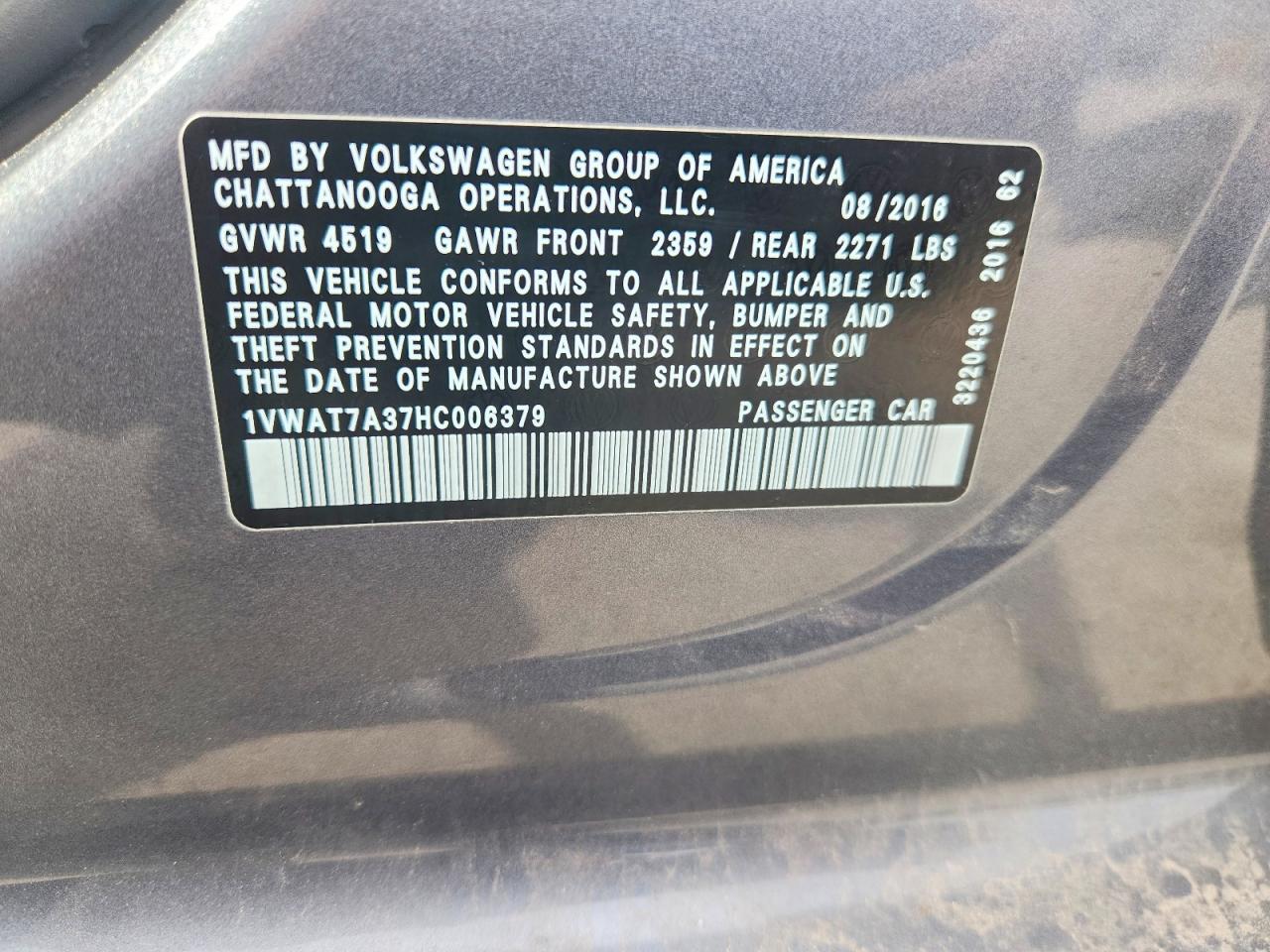 Volkswagen Passat S