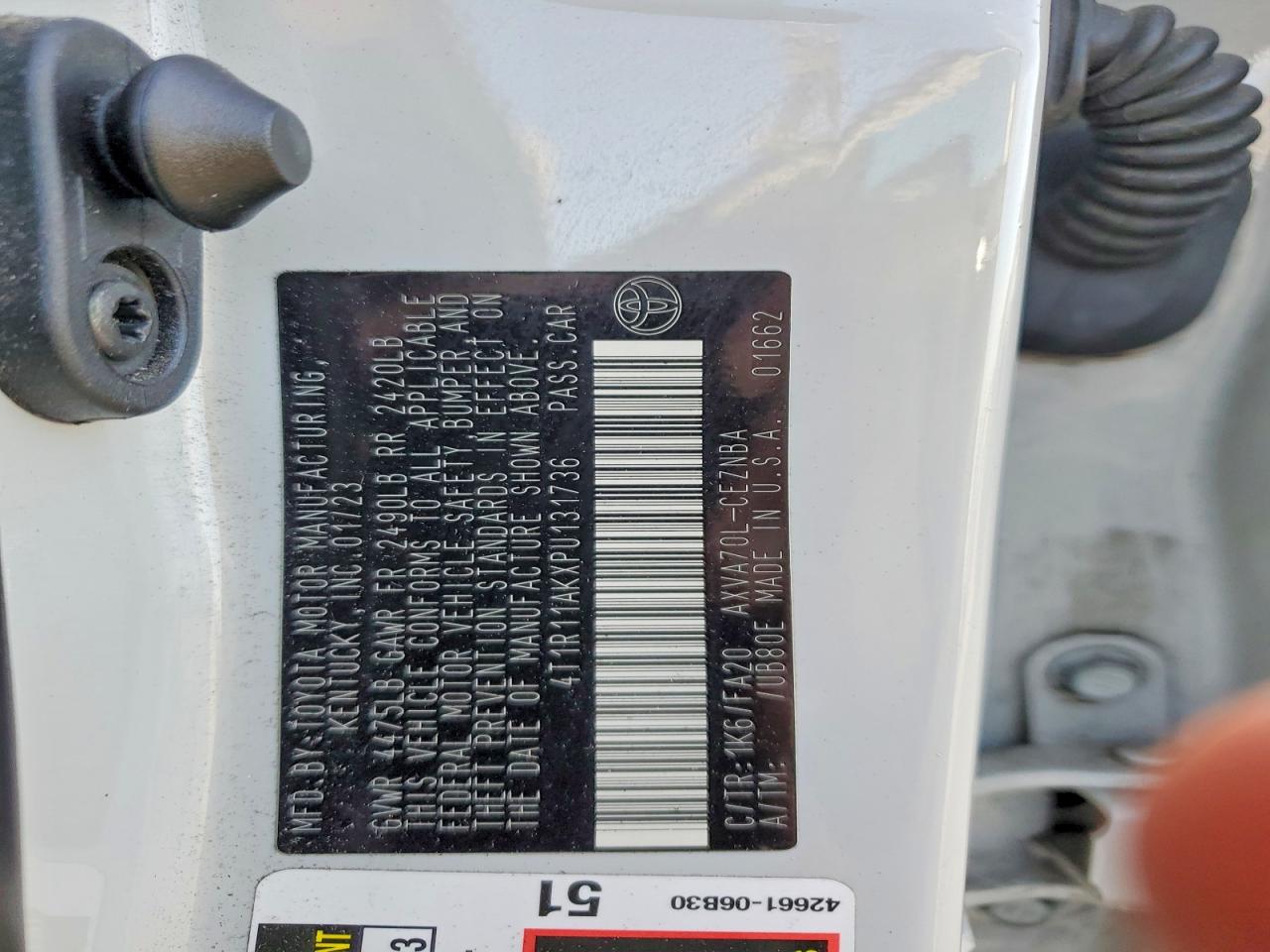 Toyota Camry Le