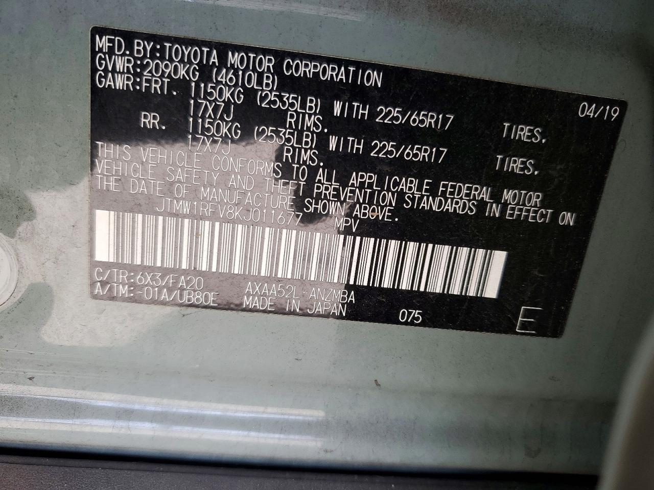 Toyota RAV4 Xle