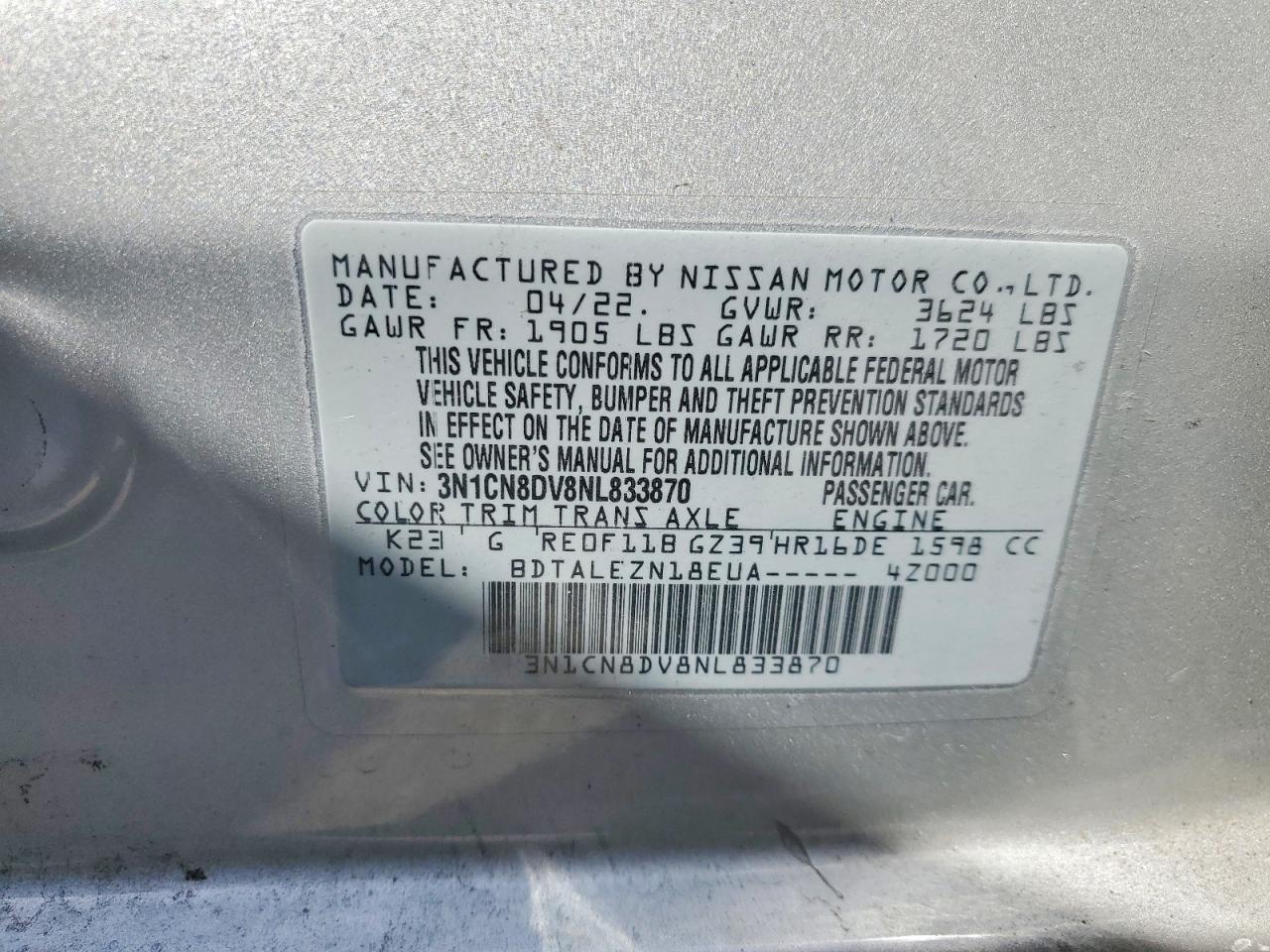 Nissan Versa S