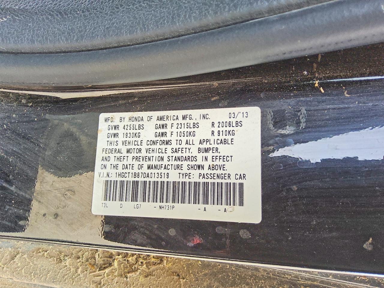 Honda Accord Exl