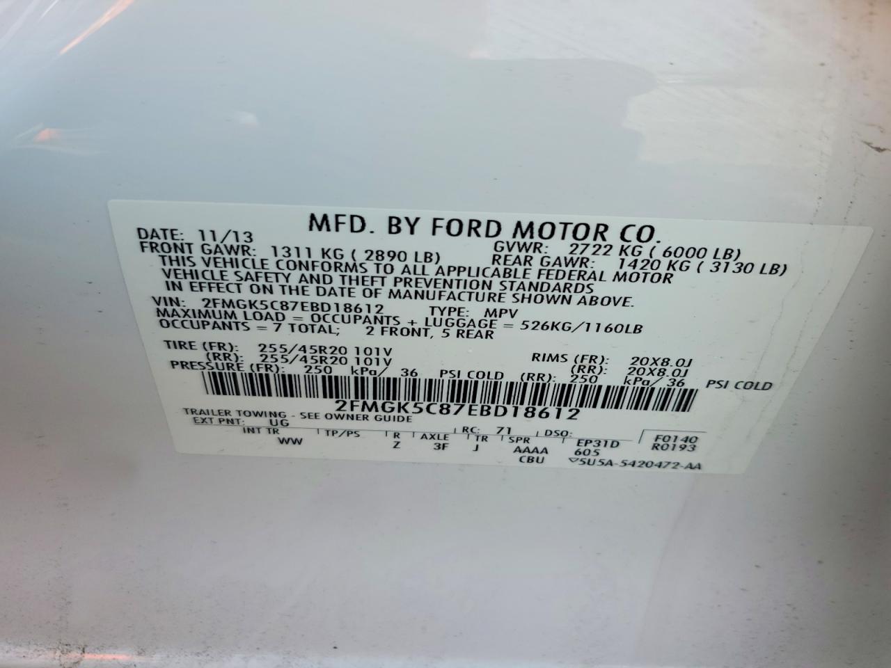 Ford Flex Sel