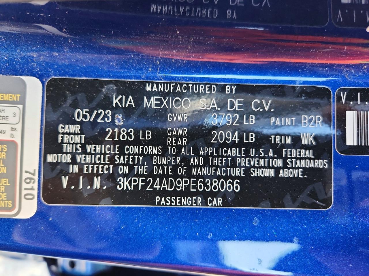 Kia Forte Lxs