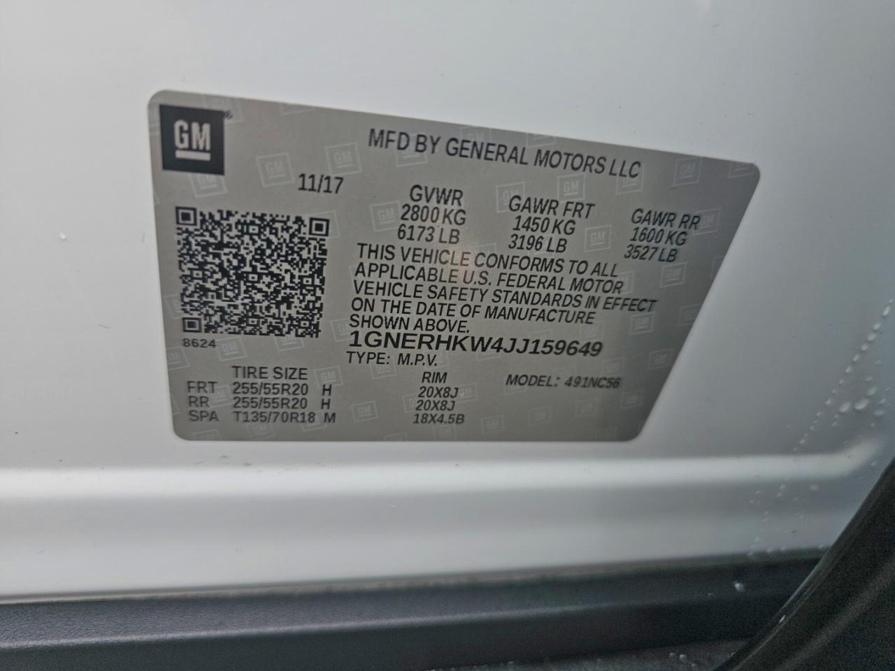 Chevrolet Traverse Lt