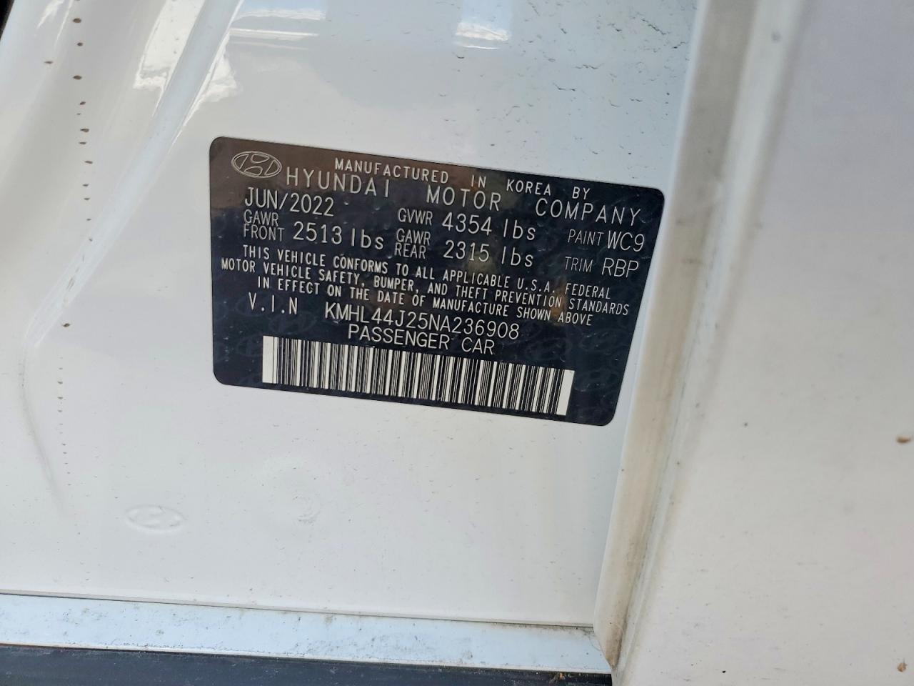 Hyundai SONATA Sel Plus