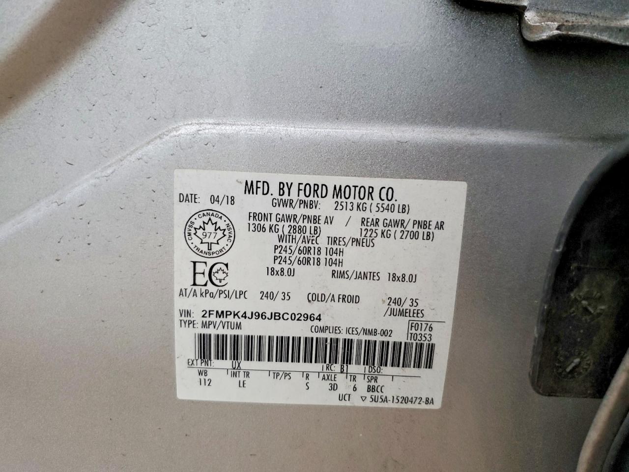 Ford Edge Sel