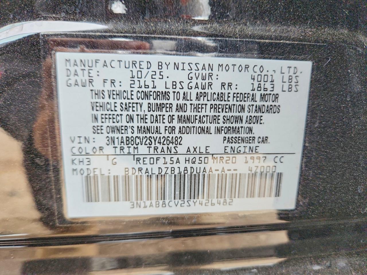 Nissan Sentra Sv