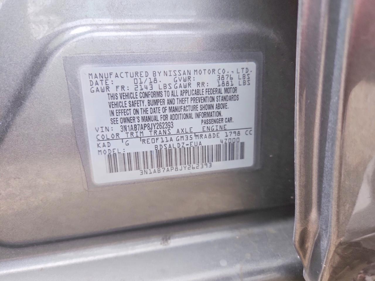 Nissan Sentra Sv