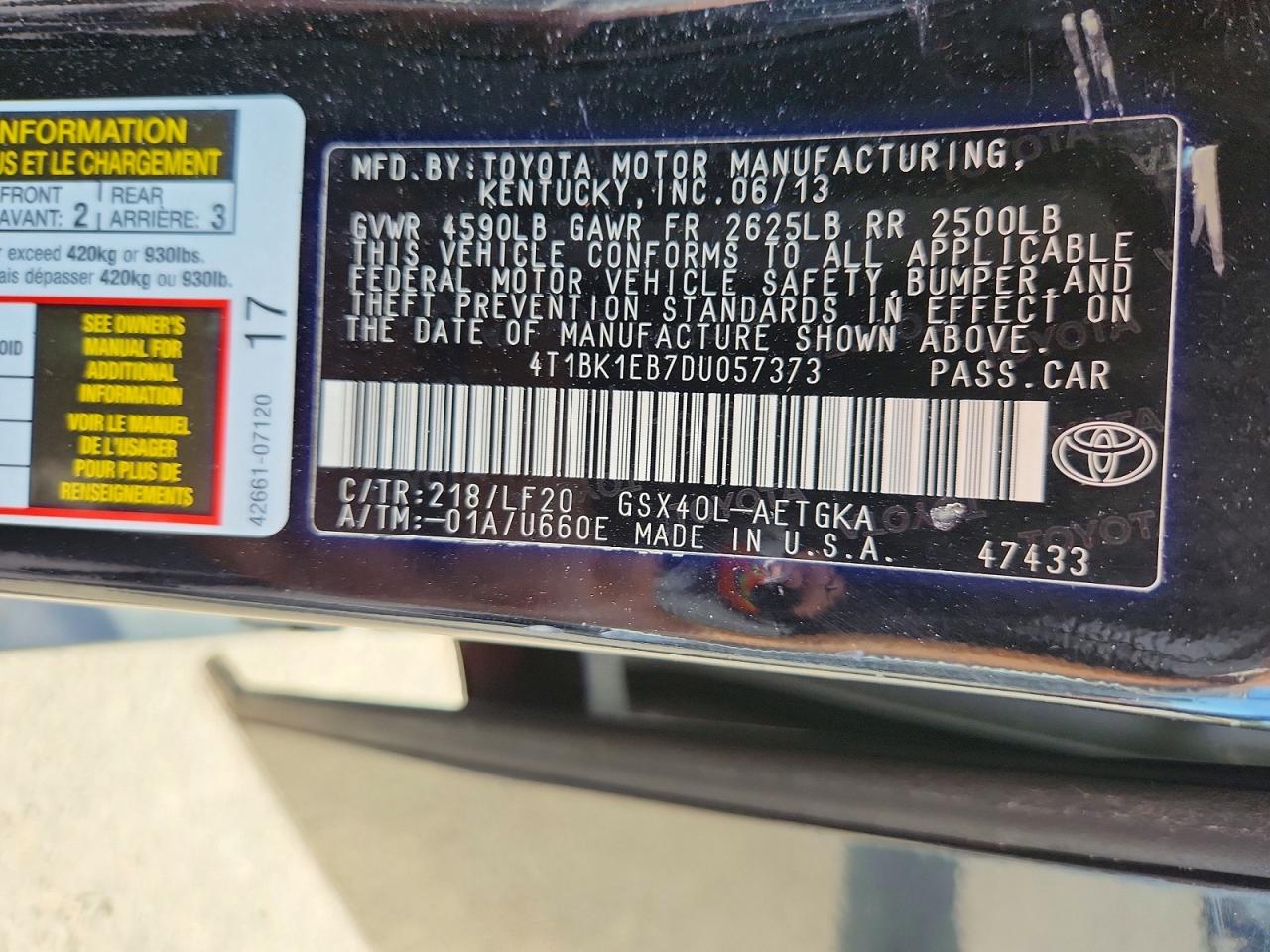 Toyota Avalon Xle Premium