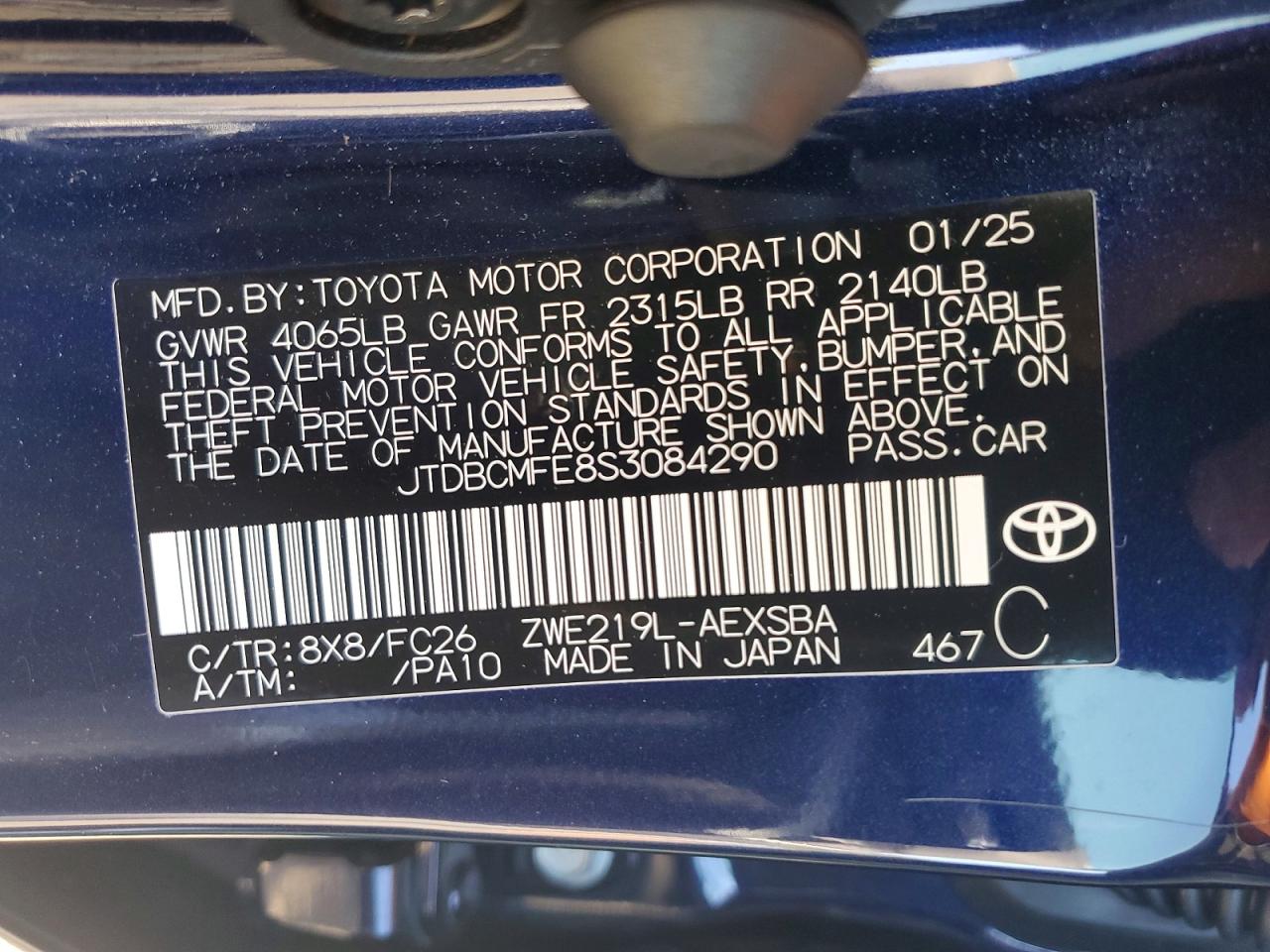 Toyota Corolla Se