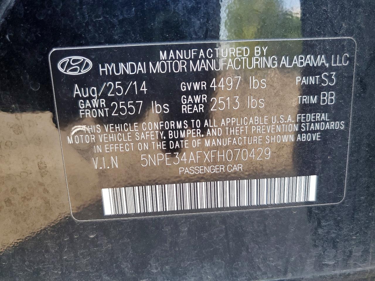 Hyundai SONATA Sport