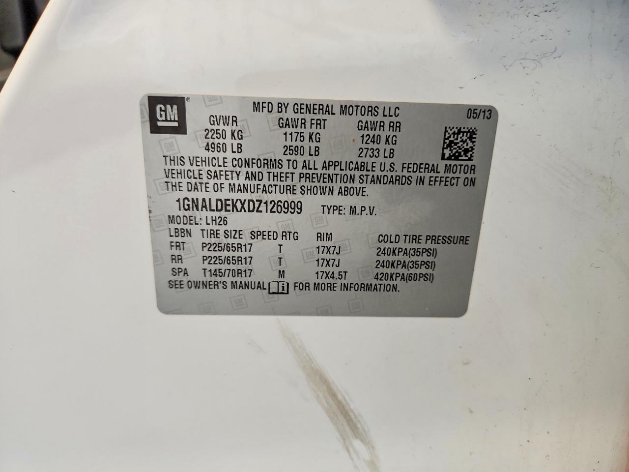Chevrolet Equinox Lt