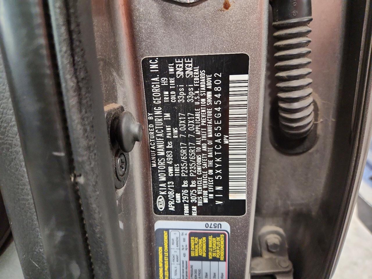 Kia Sorento Lx