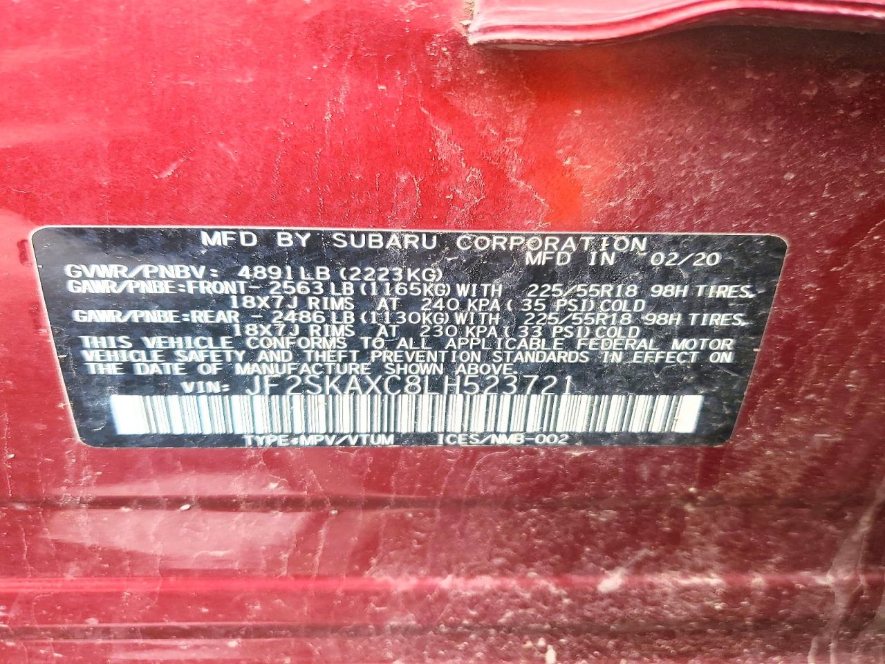 Subaru Forester Touring