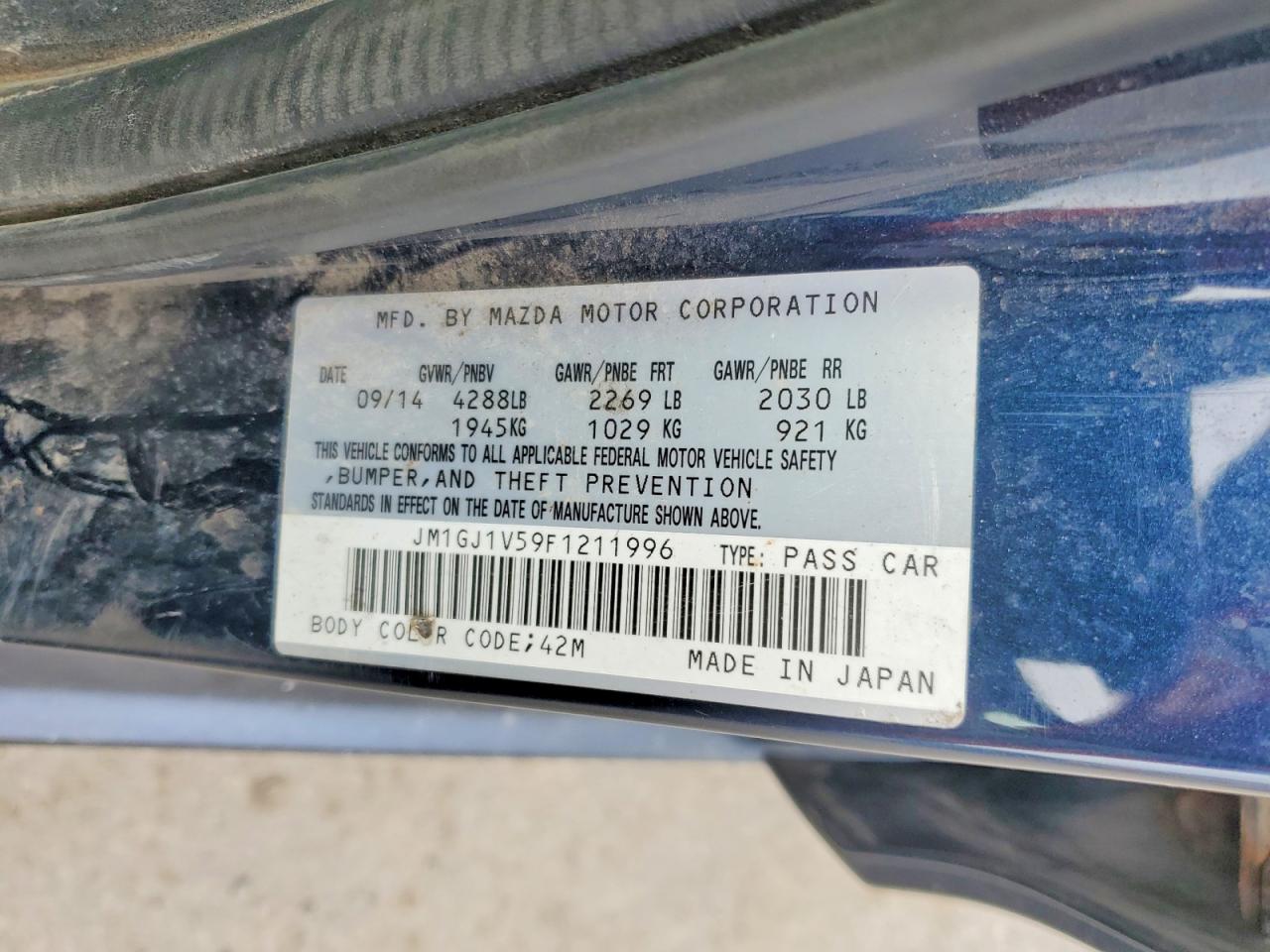 Mazda 6 Touring