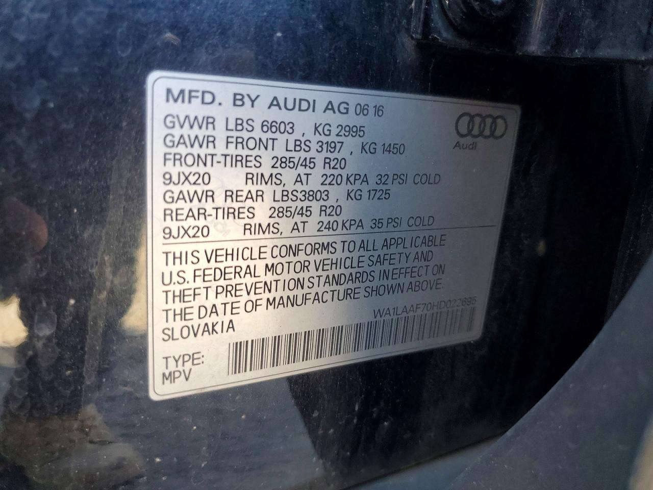 Audi Q7 Premium Plus