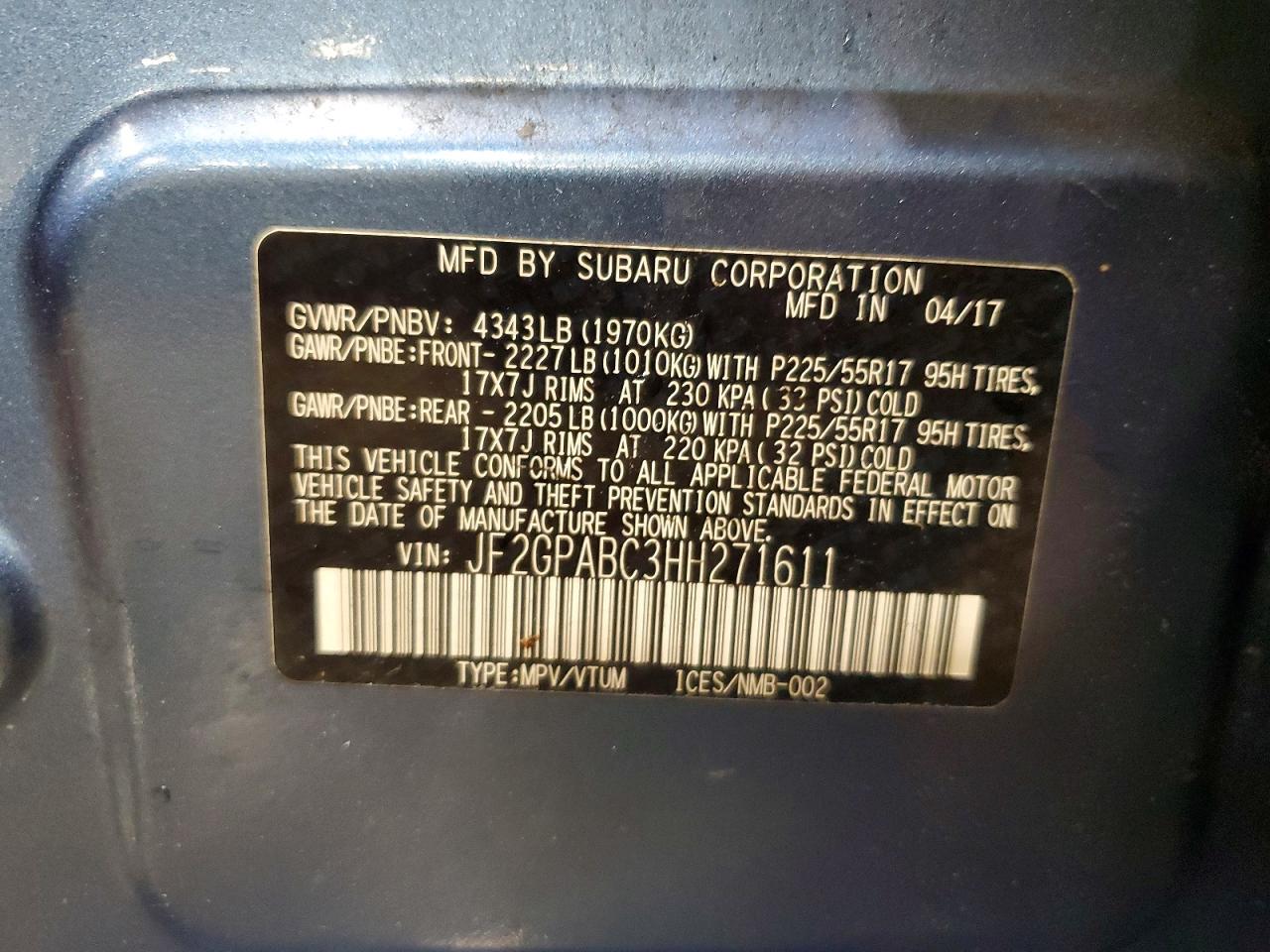 Subaru Crosstrek Premium