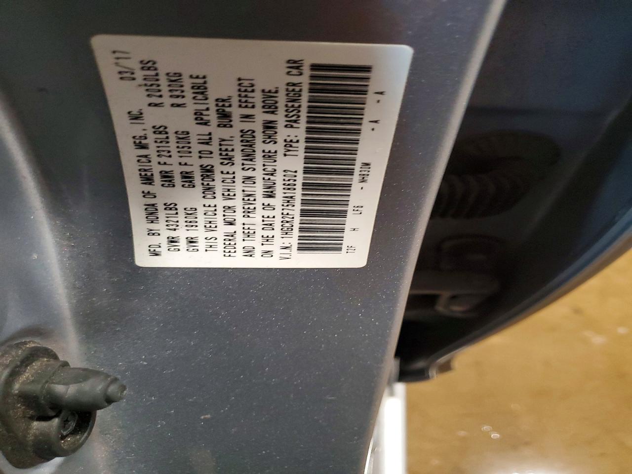 Honda Accord Ex