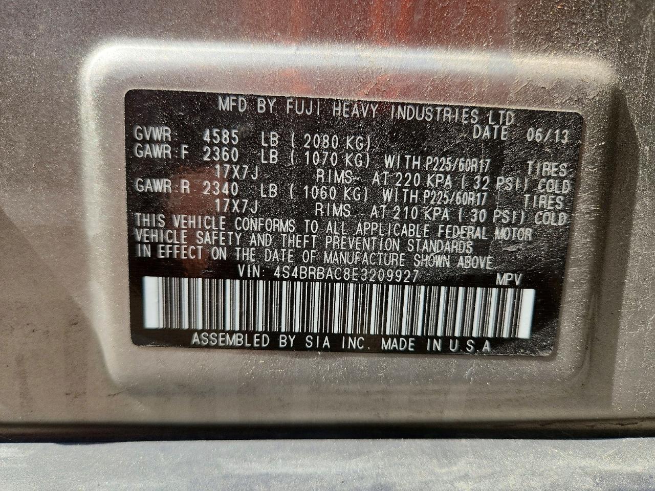 Subaru Outback 2.5i