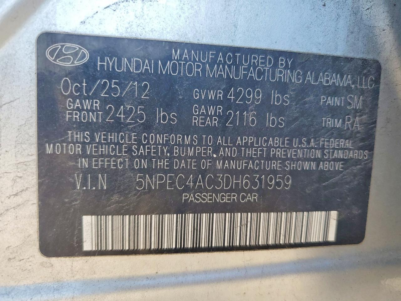 Hyundai SONATA Se