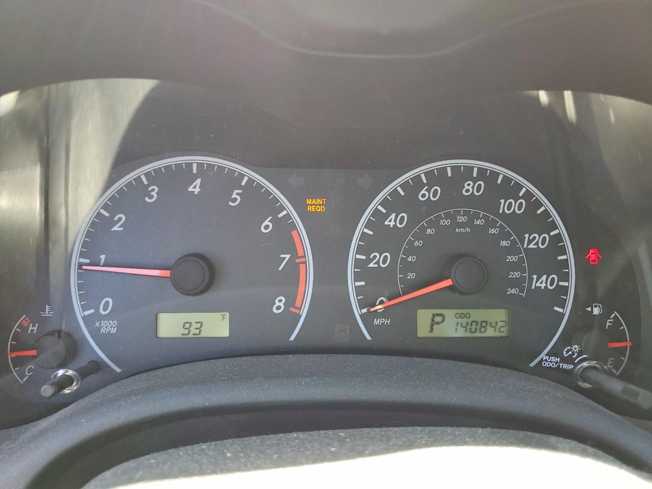 Toyota Corolla Le