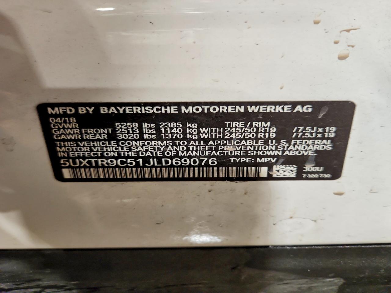 BMW X Series Xdrive30i