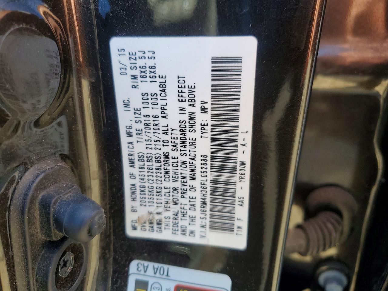 Honda Crv Lx