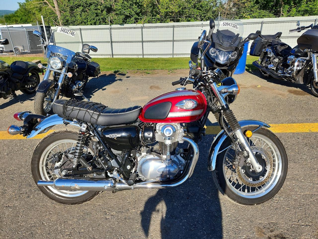 Salvage Kawasaki Ej800 Image
