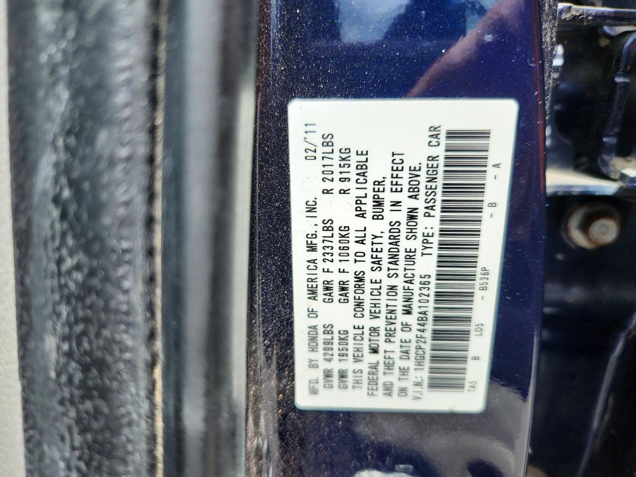 Honda Accord Lxp