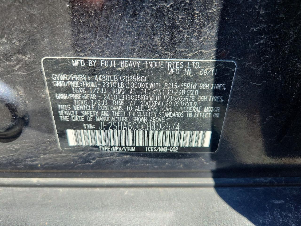 Subaru Forester 2.5x