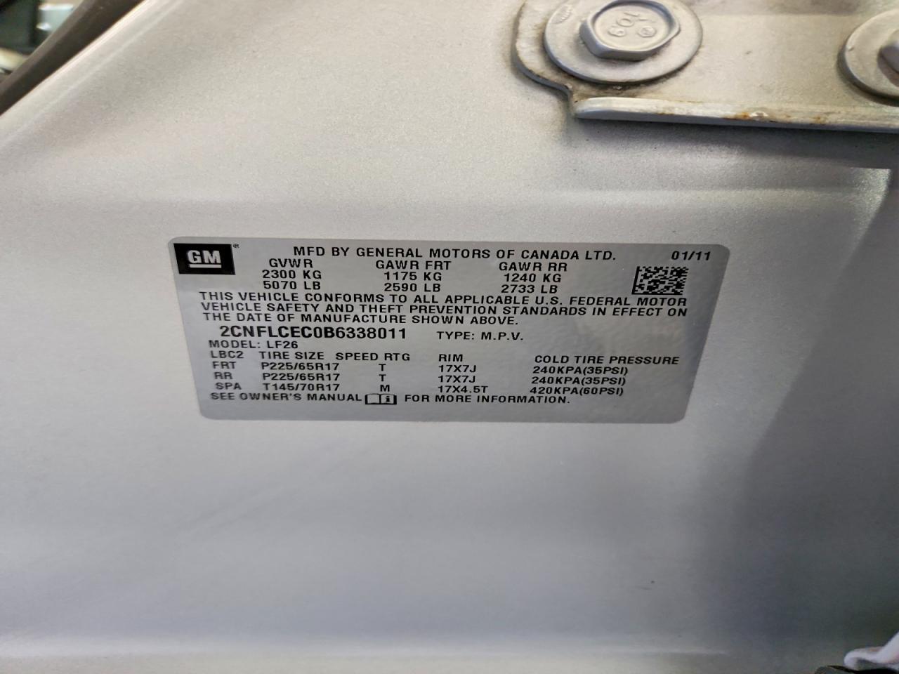 Chevrolet Equinox Ls