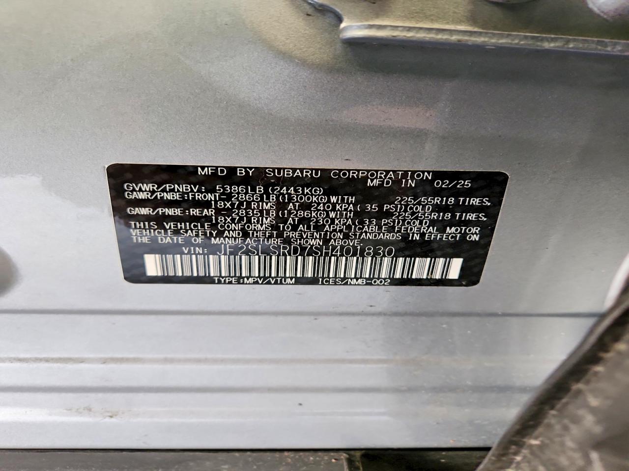 Subaru Forester Limited