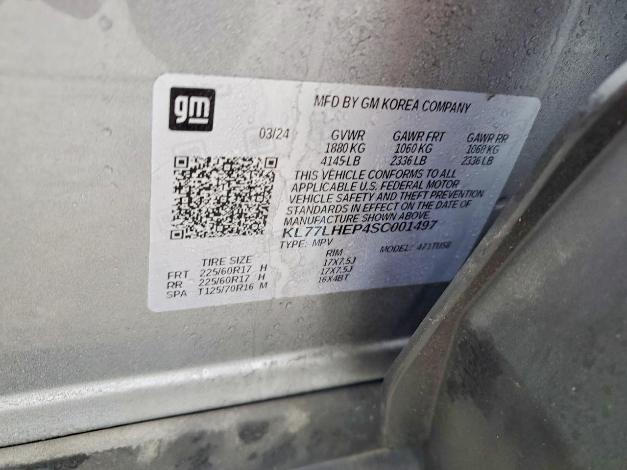 Chevrolet Trax 1lt