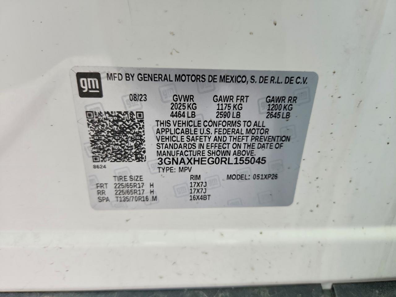 Chevrolet Equinox Ls