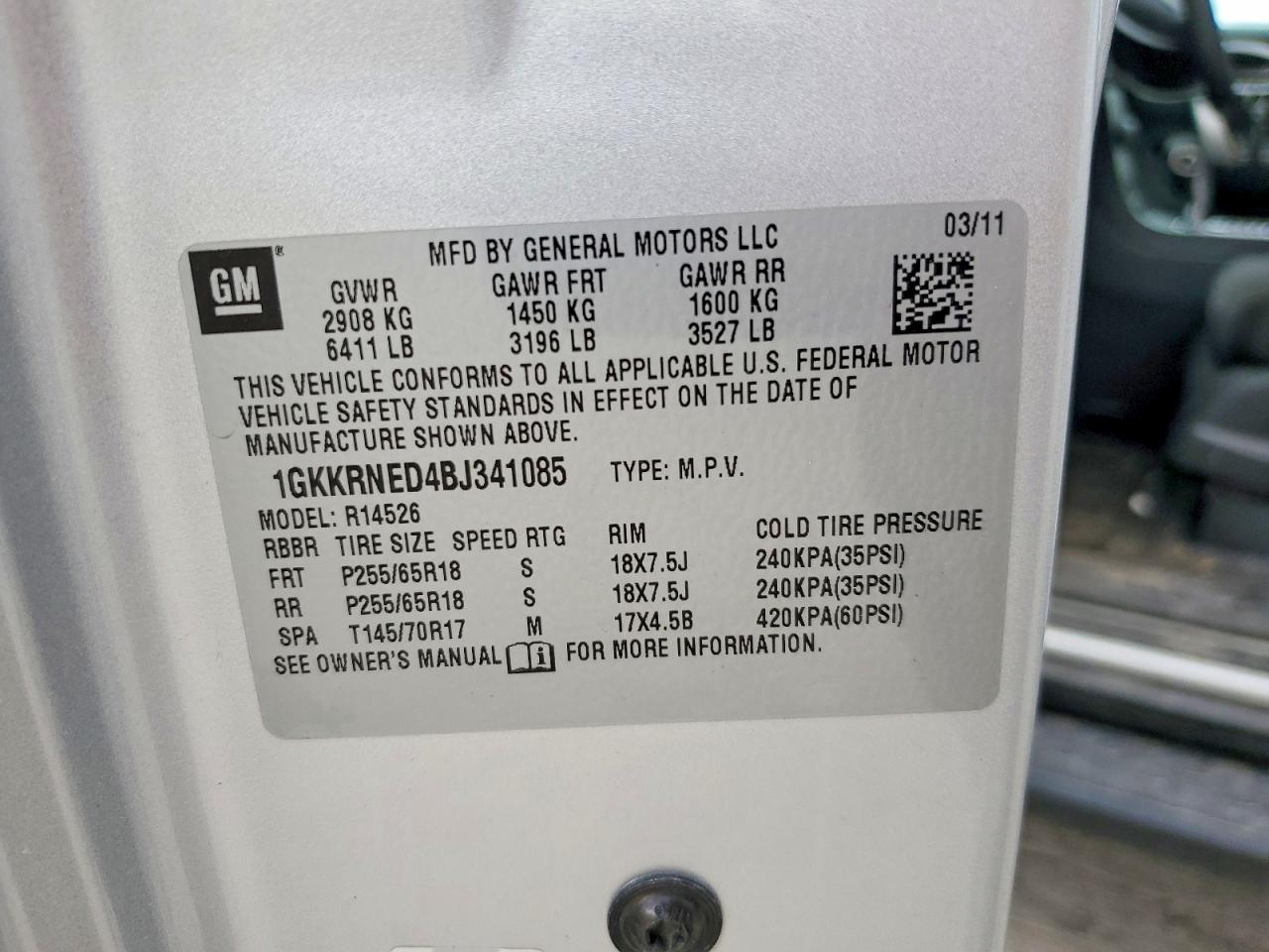 GMC Acadia Sle