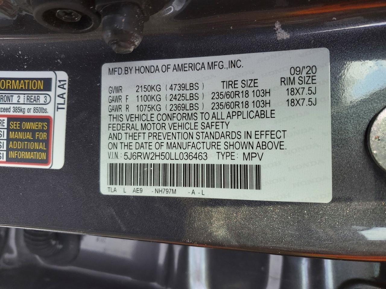 Honda Crv Ex