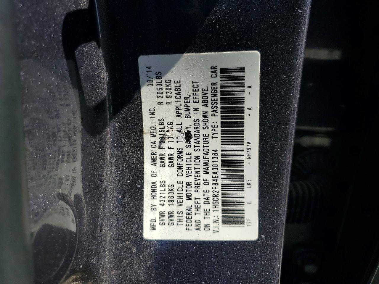 Honda Accord Exl