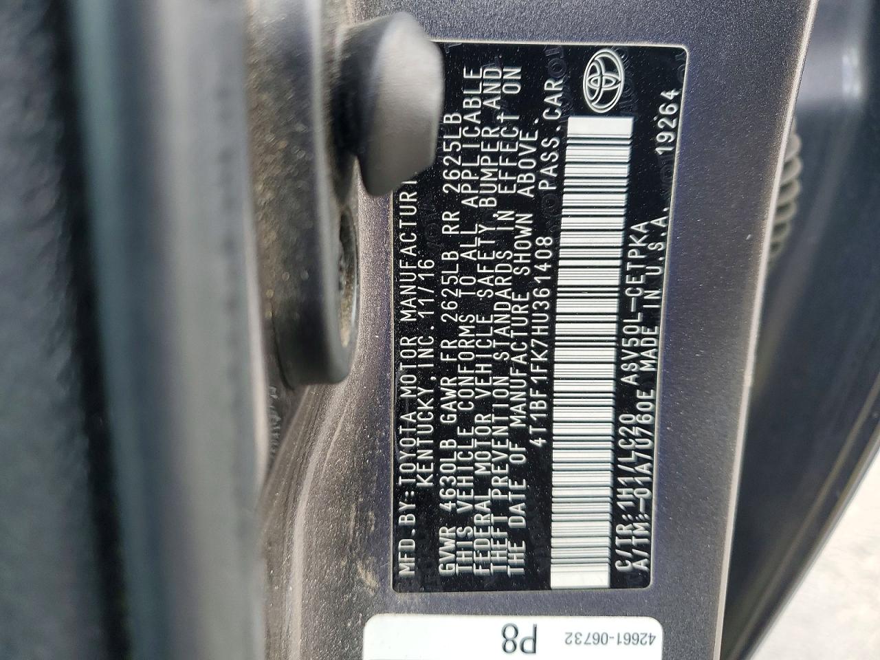 Toyota Camry Xse