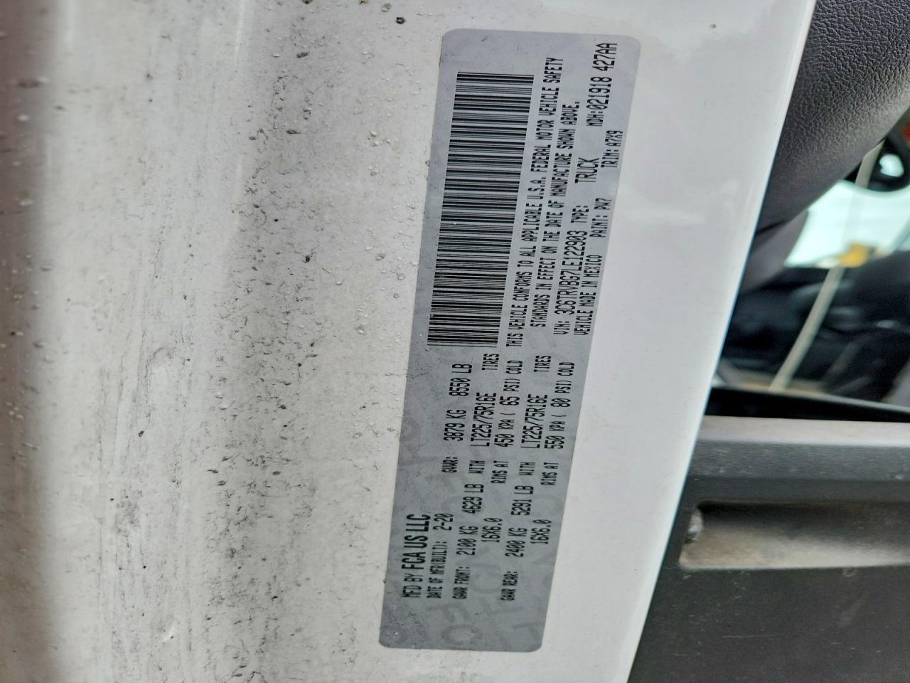 Ram Promaster 1500 High